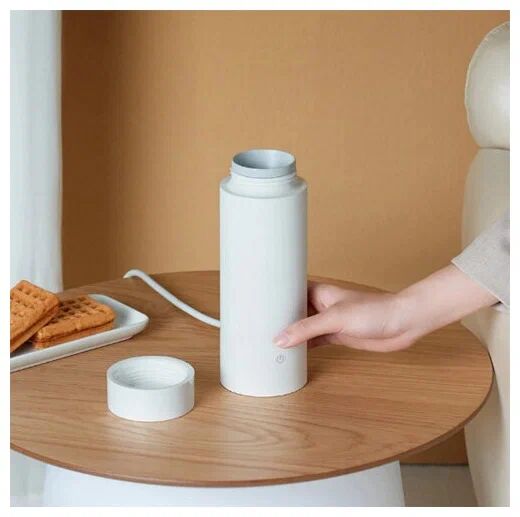 Термос-электрический чайник Mijia Portable Electric Heating Cup (MJDRB01PL) (350 мл) (White) - 3