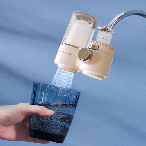 Проточный фильтр для воды на кран QCOOKER CS-LSLT-06 для удаления хлора (White) - 6