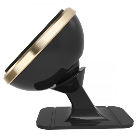 Автомобильный держатель BASEUS 360-degree Rotation, магнитный, золотой, на клею - 7