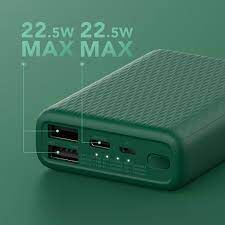 Внешний аккумулятор ZMI Power Bank QB817 (10000mAh) (USB/Type-C Mini/22.5W) (Green) - 3