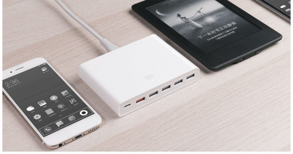 Xiaomi Mi Charger 6 USB Quick Charge 60W получил 6 портов USB