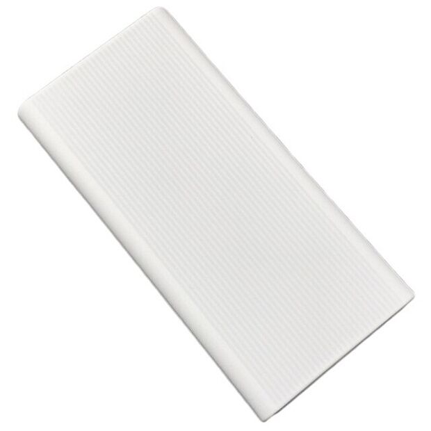 Силиконовый чехол для Xiaomi Power Bank 2i 10000 (White/Белый) - 2