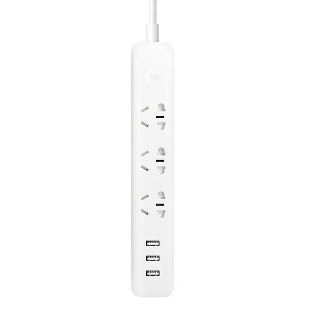 Сетевой удлинитель Xiaomi Mi Power Strip With Wi-Fi Sockets 3 USB (White/Белый) - 5