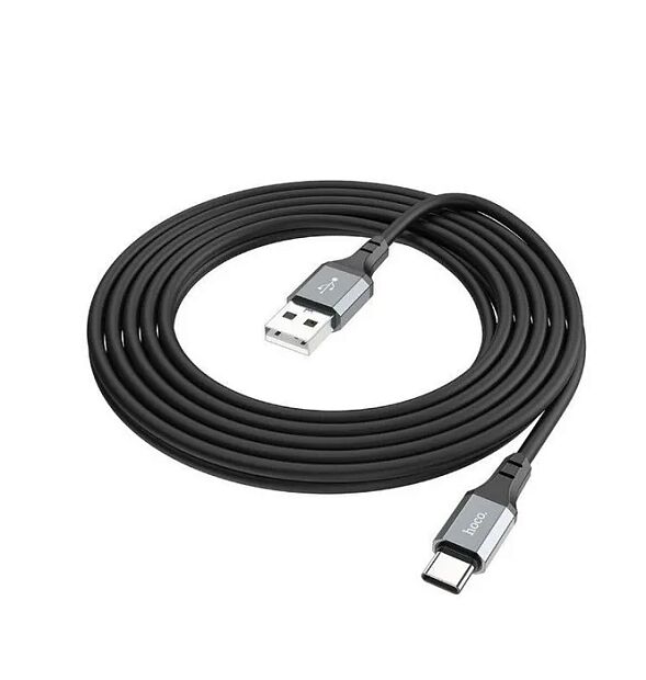 USB кабель HOCO X92 Honest Type-C, 3А, 3м, силикон (черный) - 1