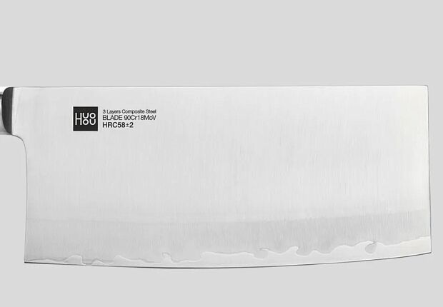 Кухонный нож-топорик для нарезки и разделки HuoHou (HU0148) - 7