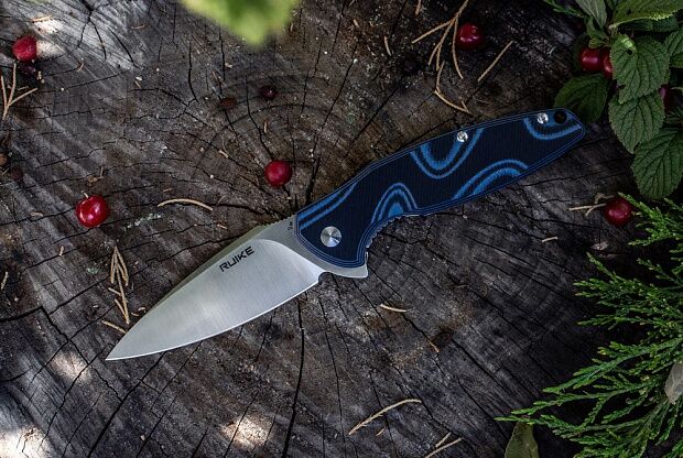 Нож Ruike Fang P105 черно-синий, P105-Q - 5