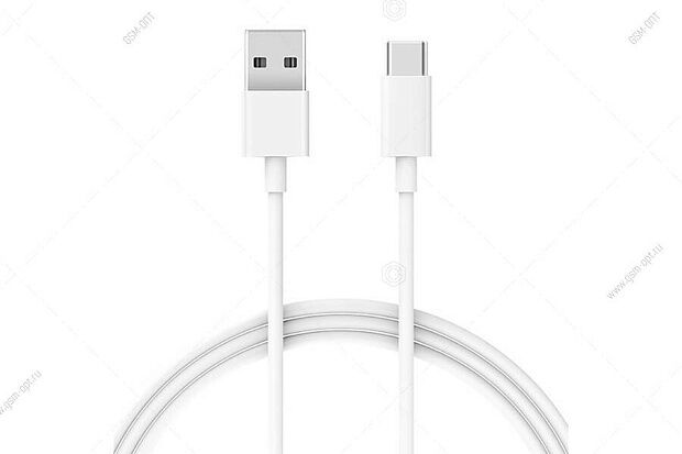 Кабель Xiaomi USB - Type-C Quick Charge 100cm (SJX14ZM) (White) - 1