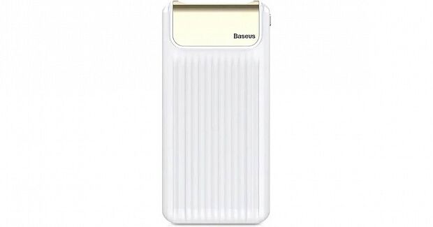 Внешний аккумулятор Baseus Thin QC3.0 Dual Input Digital Display Power Bank 10000mAh (White/Белый) : отзывы и обзоры - 1
