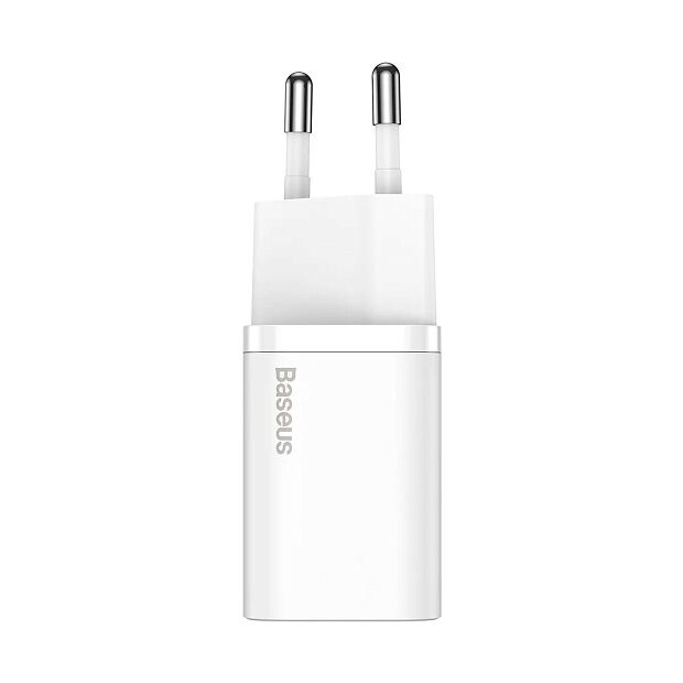 Зарядное устройство BASEUS Super Si USB-C, 3A, 20W, белый - 3
