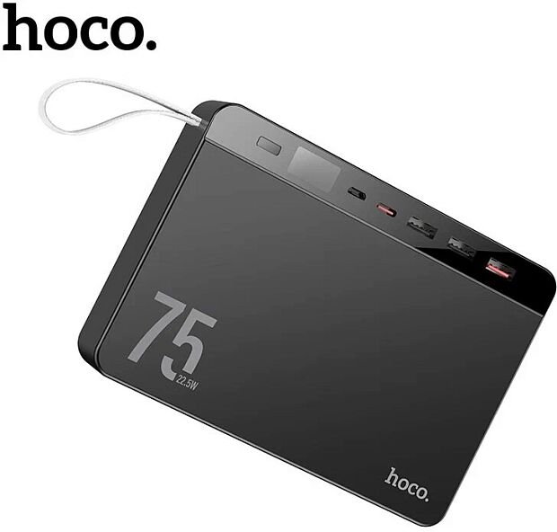 Внешний аккумулятор Hoco J94 Overlord 75000mAh черный - 2