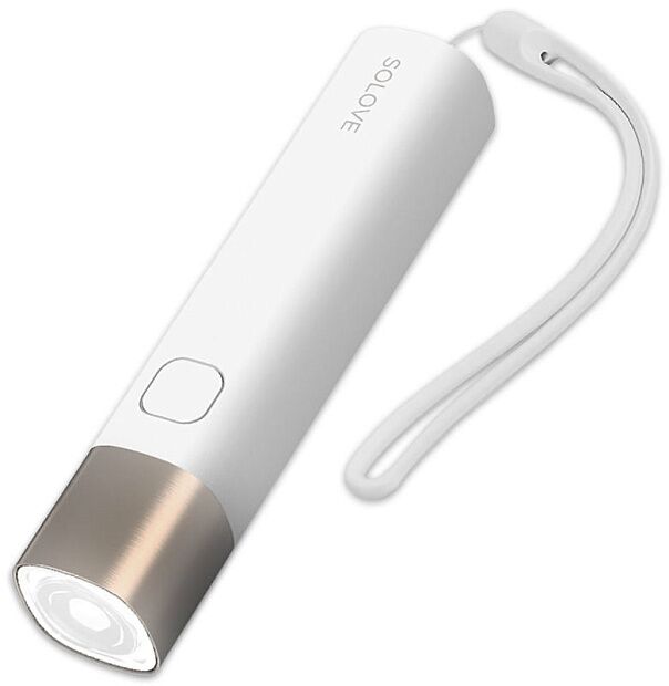 Портативный фонарик SOLOVE X3s Portable Flashlight Mobile Power (White) - 2