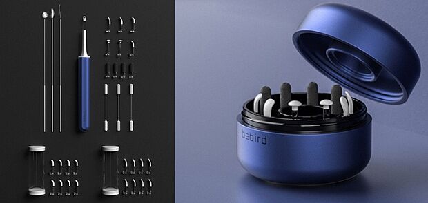 Умная ушная палочка Bebird Smart Ear Cleaning Camera Endoscope X17 Pro (Blue) - 4