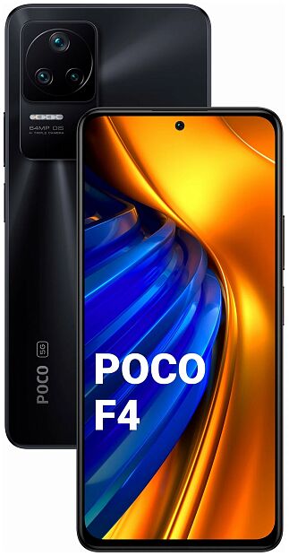 Смартфон POCO F4 8/256 ГБ Global, черный - 8