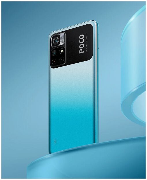 Смартфон Poco M4 Pro 5G 4Gb/64Gb (Cool Blue) - 12