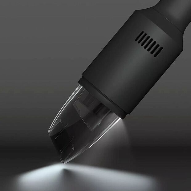 Портативный автомобильный аккумуляторный пылесос ShunZao Handheld Vacuum Cleaner Z1 (Black) - 4
