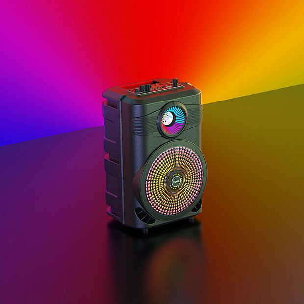 Колонка Hoco BS46 Mature outdoor BT speaker (Black) - 5