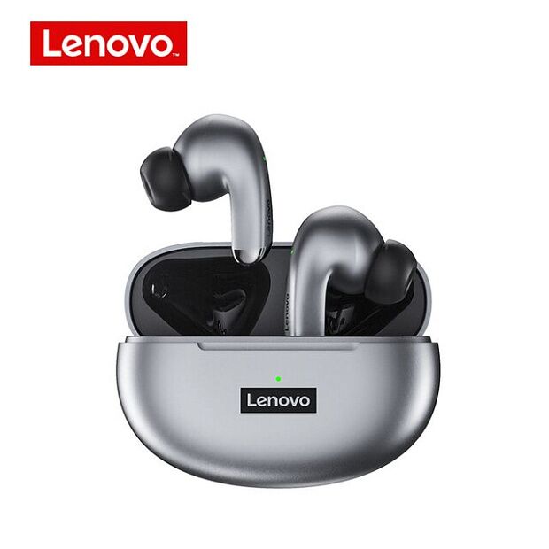 Наушники Lenovo LP5 Live Pods TWS (Grey) - 1