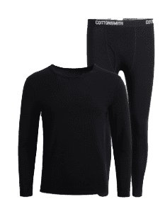 Мужская пижама CottonSmith Basic Comfort Underwear Set Men (Black/Черный) 