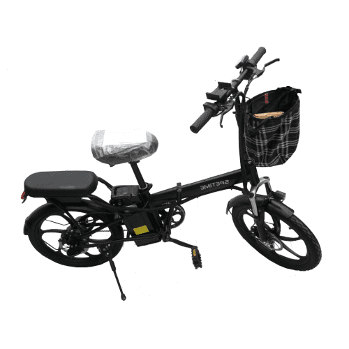 Электровелосипед Spetime E-Bike S6 (Black) - 5