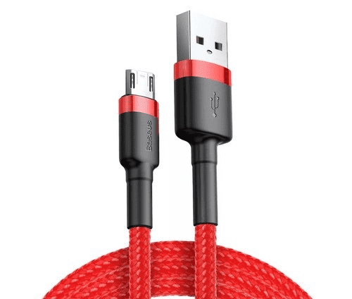 Внешний вид разъемов кабеля Xiaomi Baseus Cafule Cable CAMKLF-H91