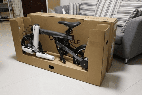 Упаковка велосипеда Xiaomi Qicycle Folding Electric Bike