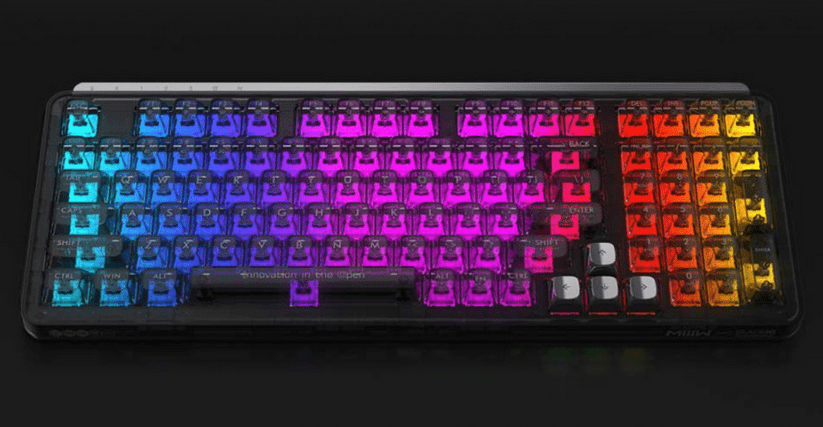 RGB-подсветка механической клавиатуры MIIIW BlackIO Z980X