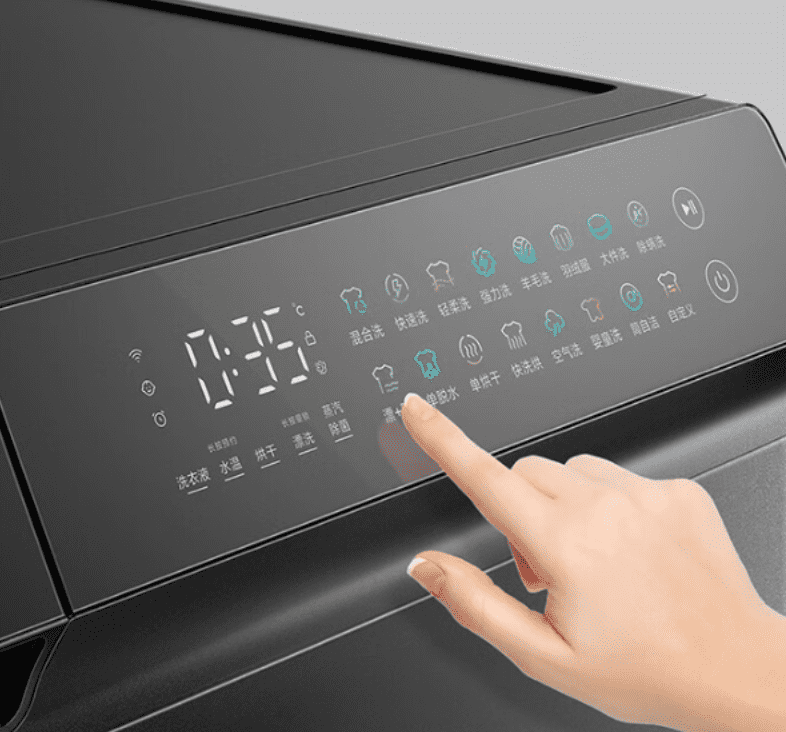 Дизайн стиральной машины Mijia Drying and Washing All-in-One Machine Color Screen Smart