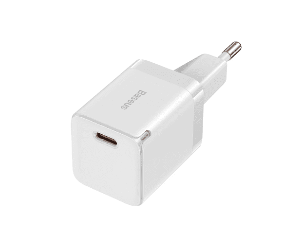 Зарядное устройство BASEUS GaN3 USB-C, 3A, 30W, белый (CCGN010102) - 3