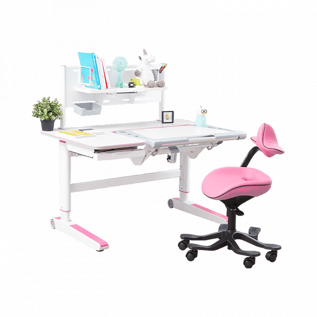 Детский учебный стол и стул Snuggle Sac Children's Table And Posture Training Chair (Pink) 