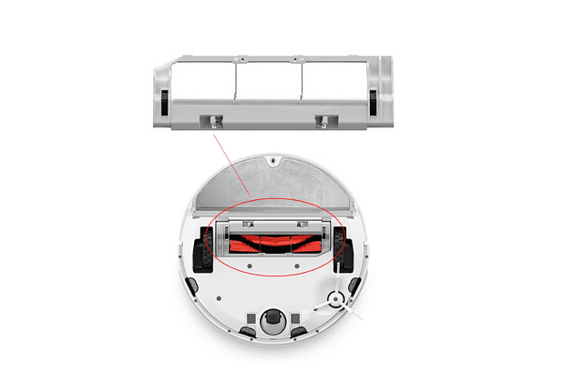 Крышка для щетки Xiaomi Mi Robot Vacuum Cleaner Main Brush Cover - 3
