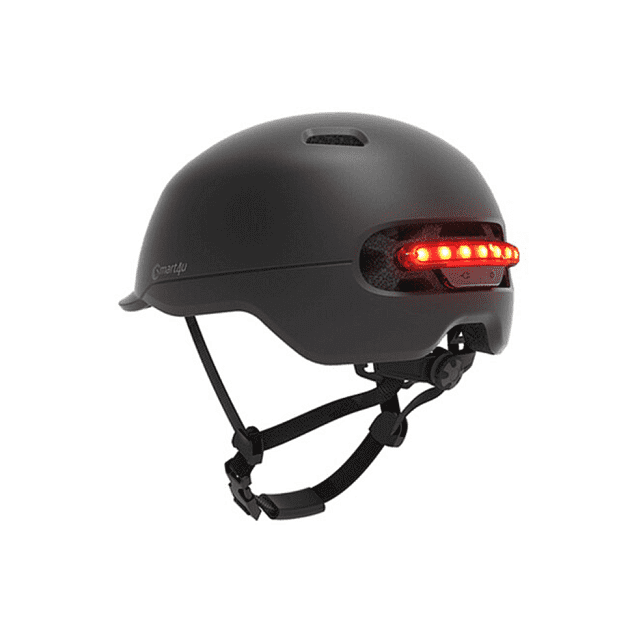 Умный шлем Smart4u City Light Riding Smart Helmet Размер L (Black/Черный) - 9